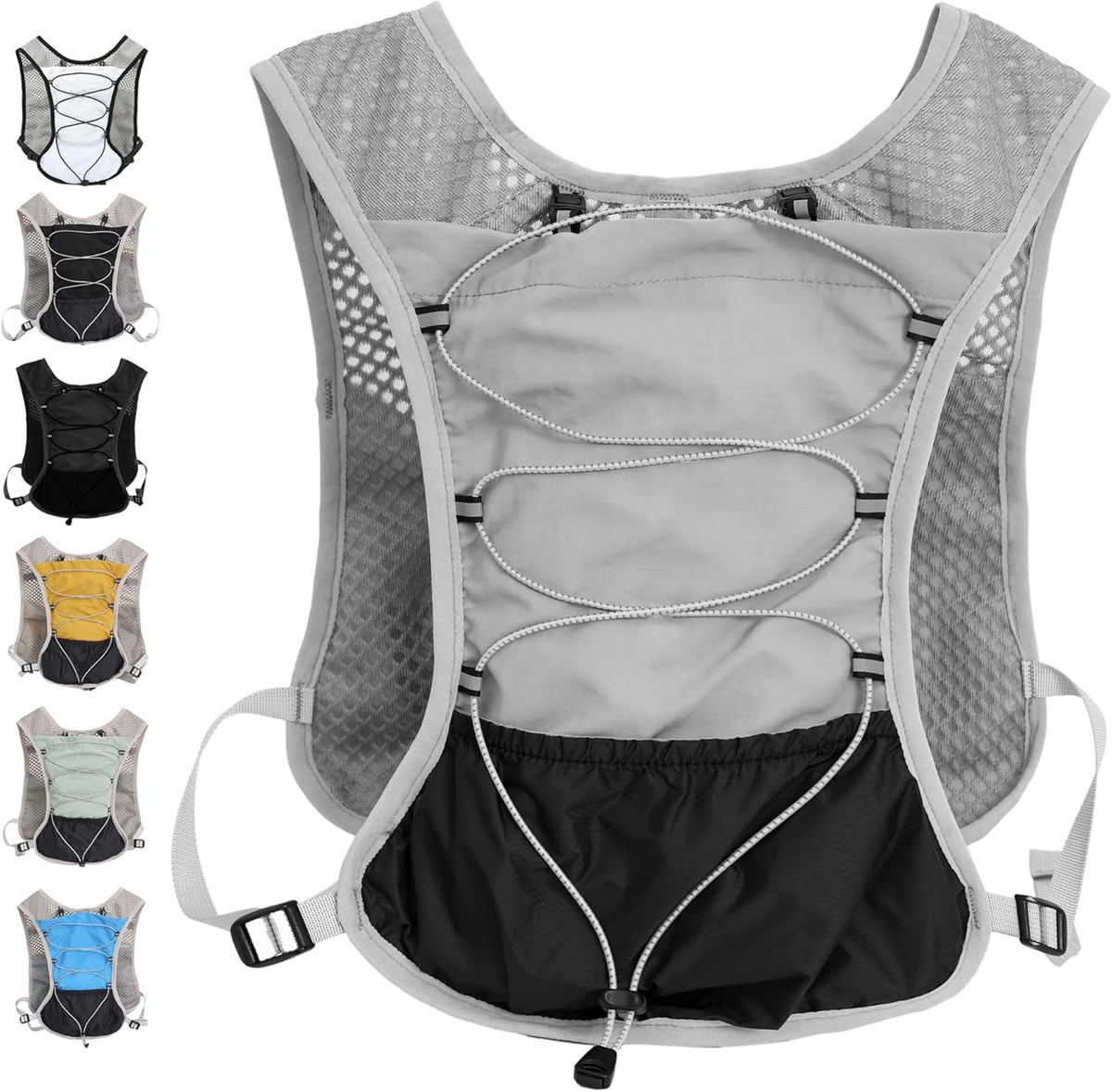 Water Backpack for Hiking and Running - 2L Hydration Vest