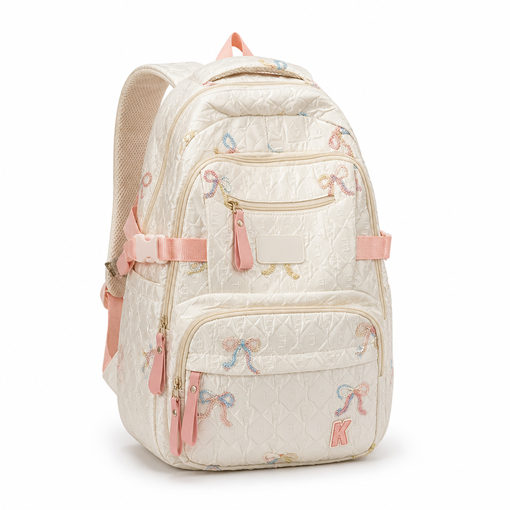 Ergonomic S-Shaped Straps Large-Capacity Women's Backpack