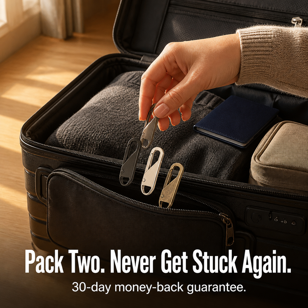 ZipProFix™ — Fix Any Damaged Zipper Pull in Less Than 10 Seconds | 8-Pack