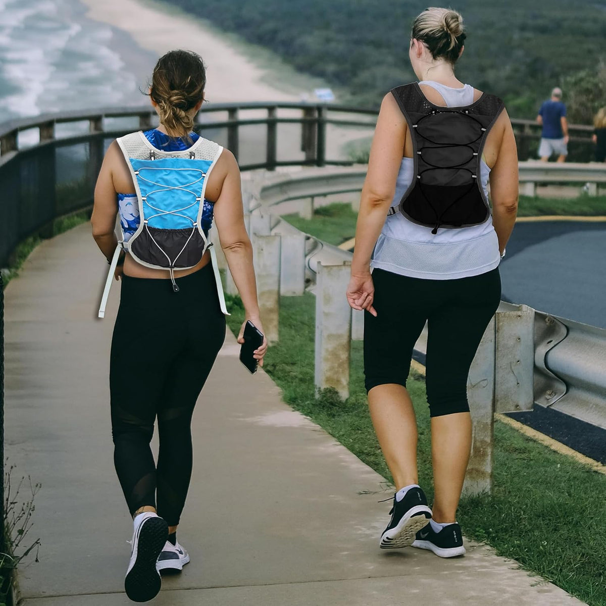 Water Backpack for Hiking and Running - 2L Hydration Vest