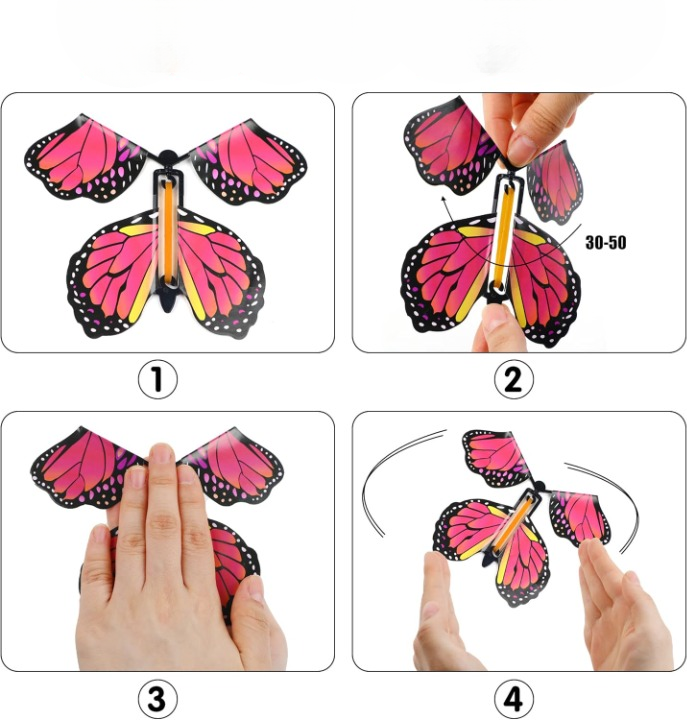 15 Pieces of Floating Butterflies – Perfect for Cards and Gifts