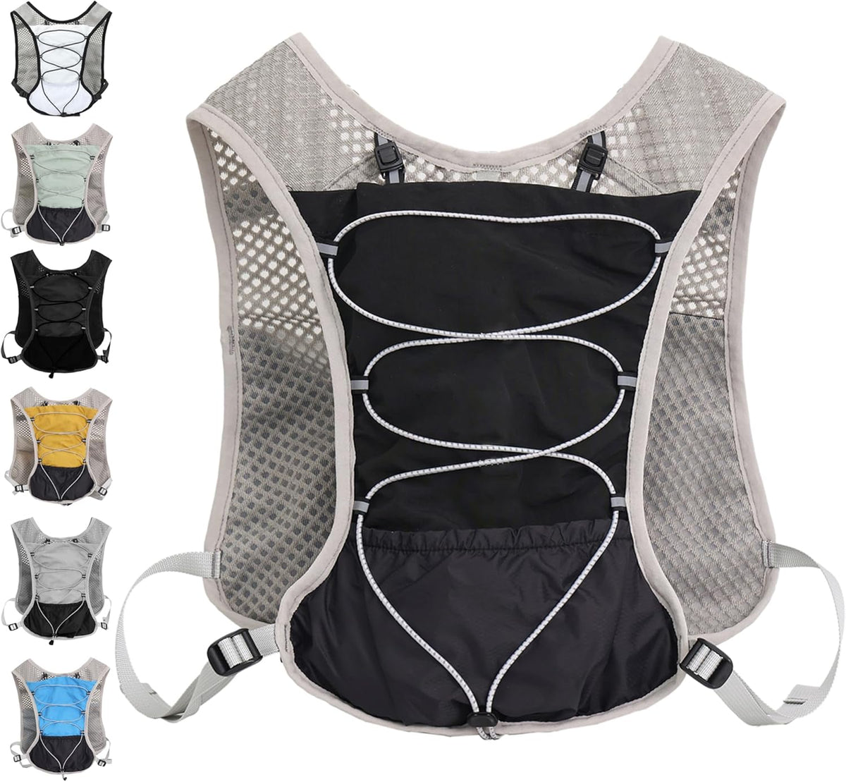 Water Backpack for Hiking and Running - 2L Hydration Vest