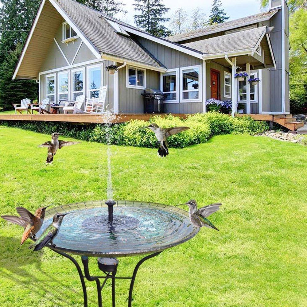 Water Fountain Pump Powered by Solar Energy for Garden Pond and Birdbath