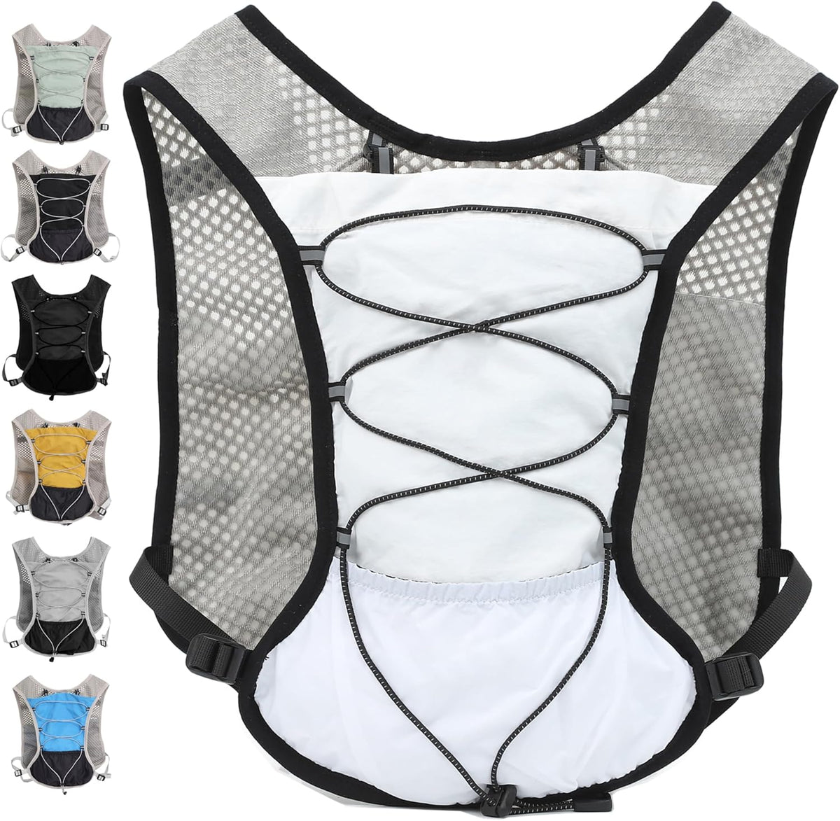 Water Backpack for Hiking and Running - 2L Hydration Vest