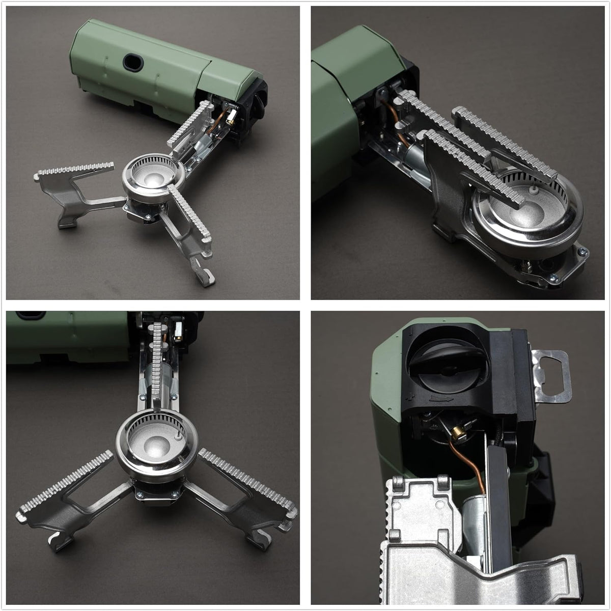Compact and Foldable Camping Stove for Outdoor Cooking – Aluminum Butane Propane Cooker