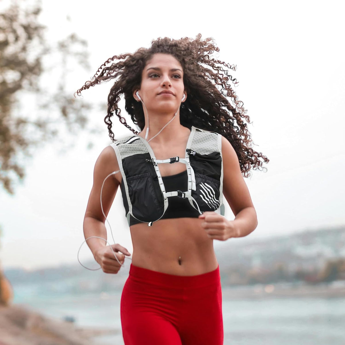 Water Backpack for Hiking and Running - 2L Hydration Vest