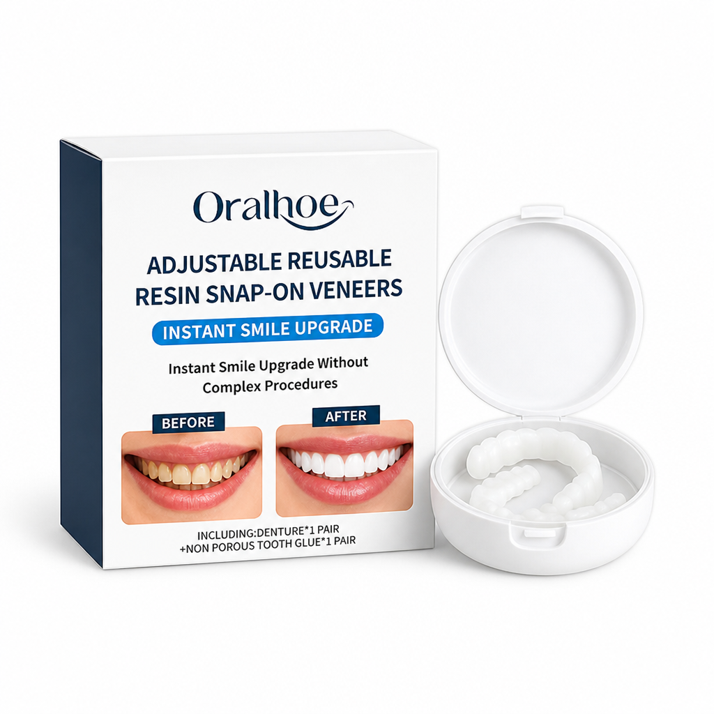 Adjustable Reusable Resin Snap-On Veneers