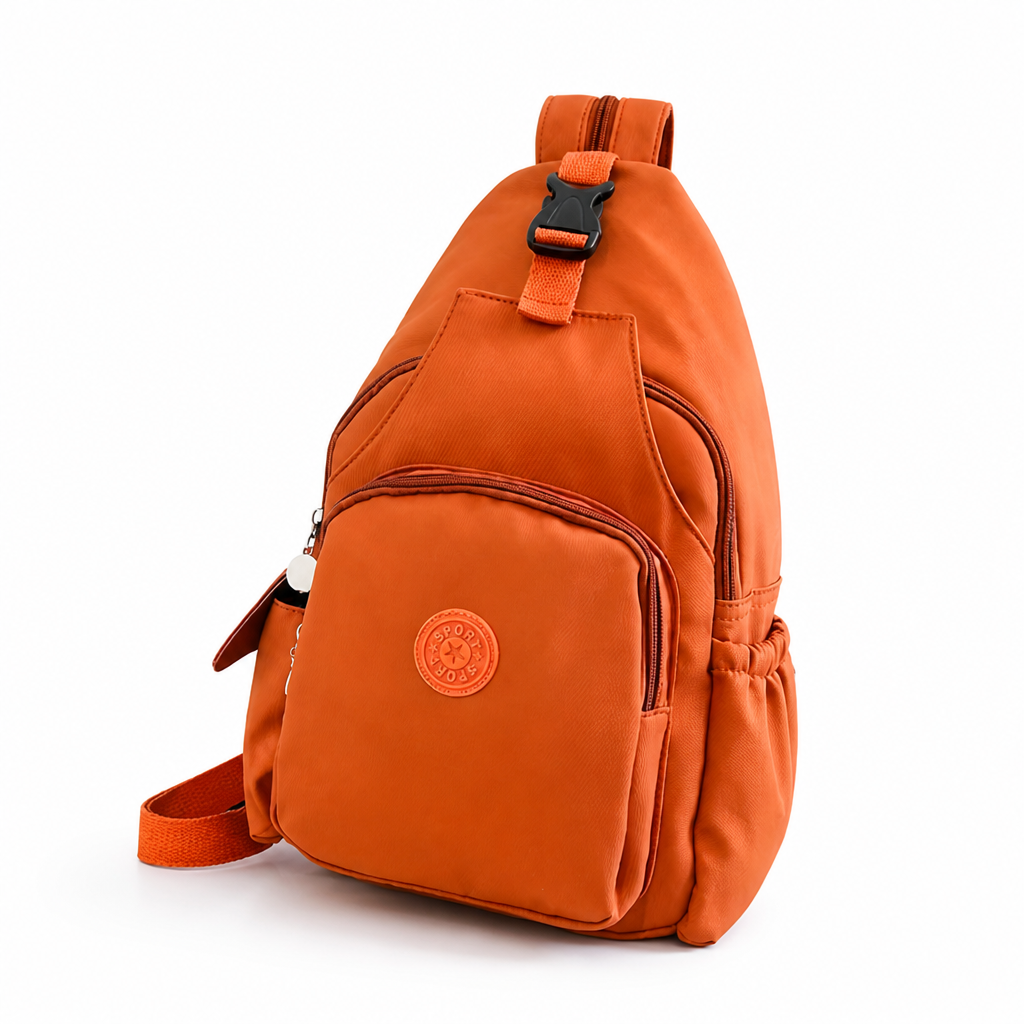 Hidden-Pocket Cut-Resistant & RFID-Blocking Crossbody Bag