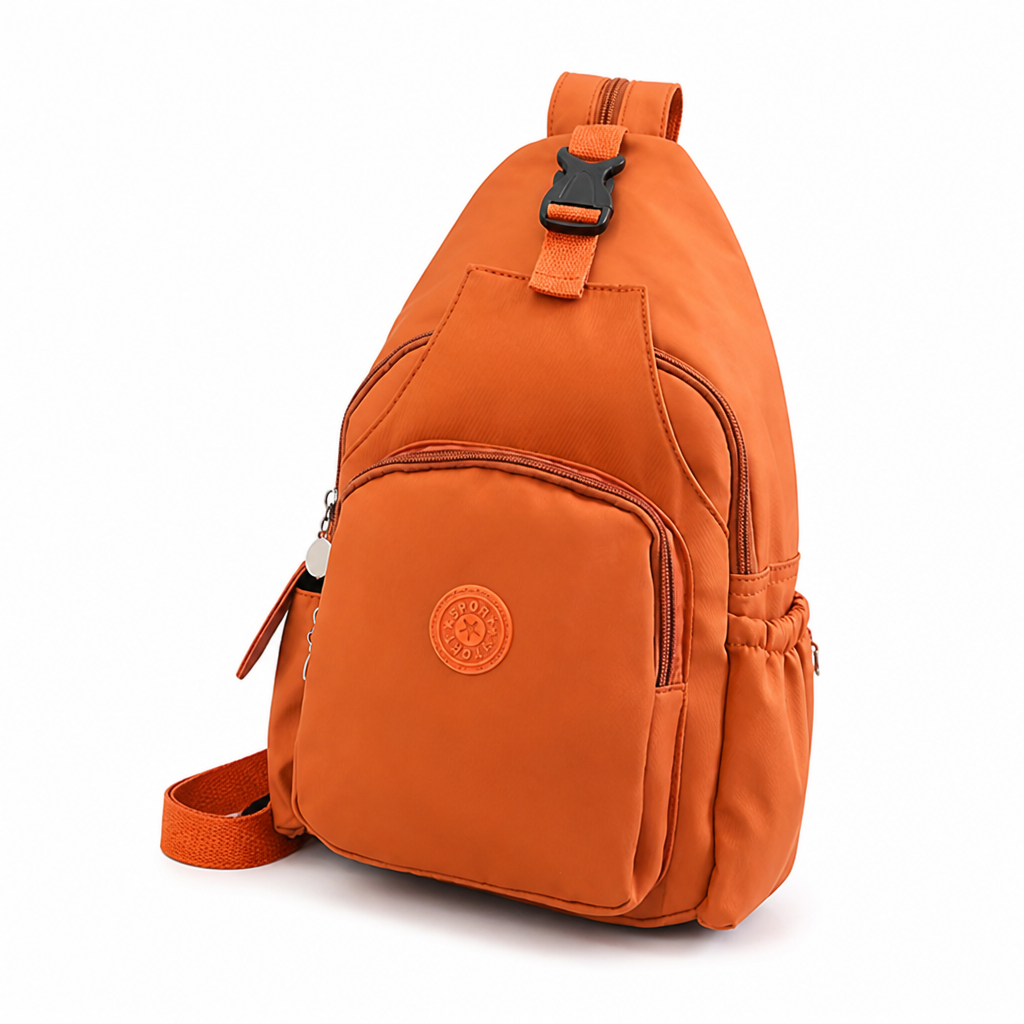 Cut-Resistant Strap & RFID-Blocking Crossbody Sling Bag