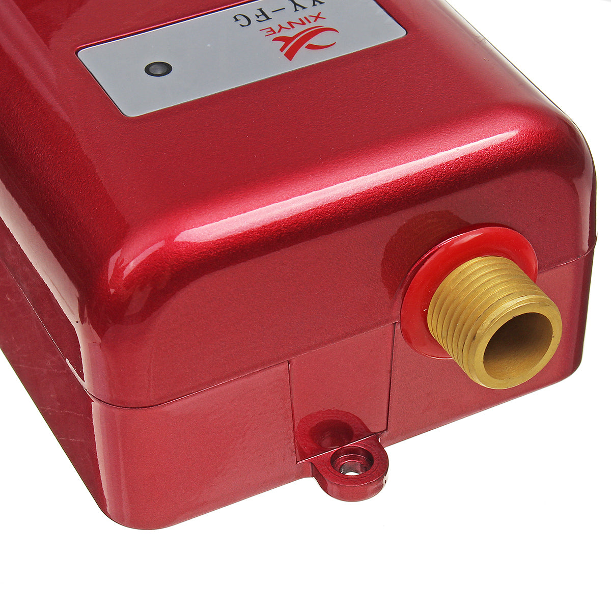 Compact 3.8kW Electric Tankless Water Heater with Temperature Control for Kitchen and Bathroom, Instant Hot Water Up to 60°C