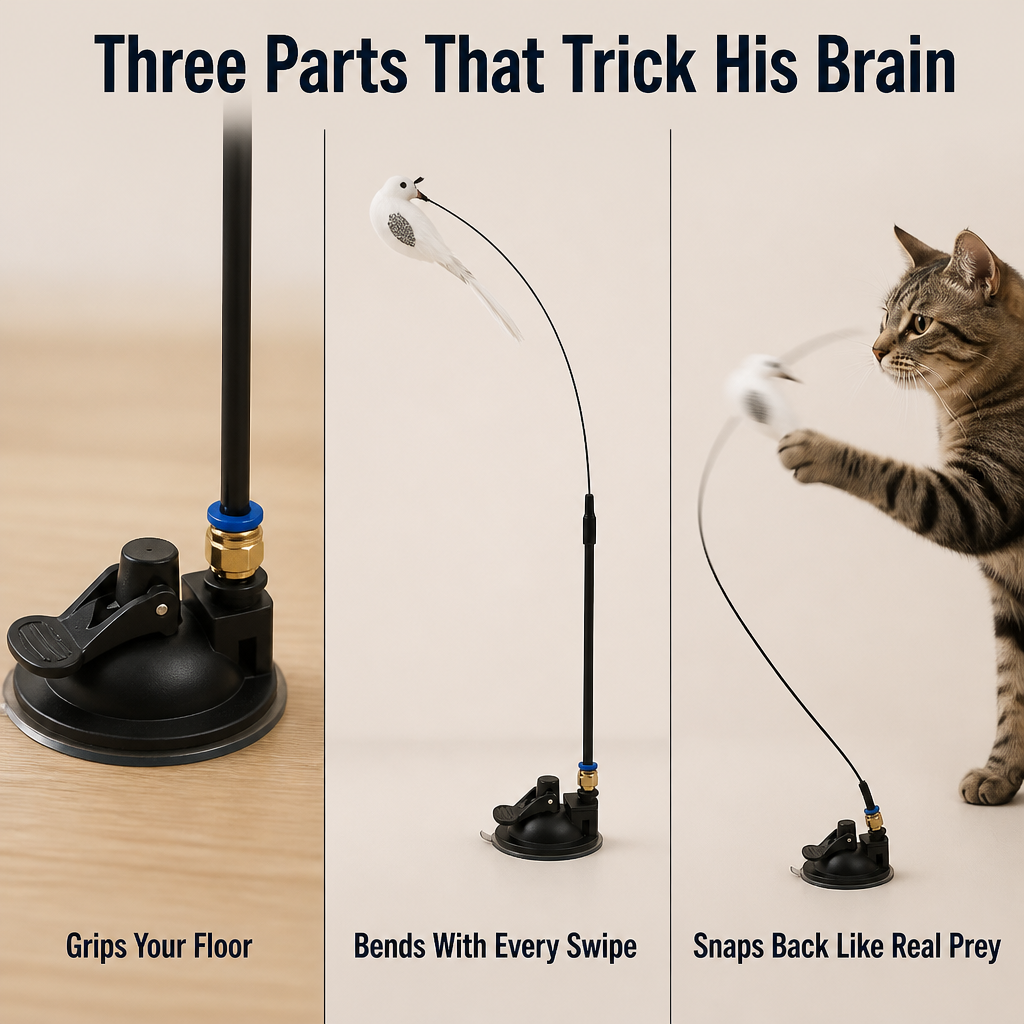 FeliFrenzy™ — Stick It On, Leave It Be, See Your Cat Chase for Hours