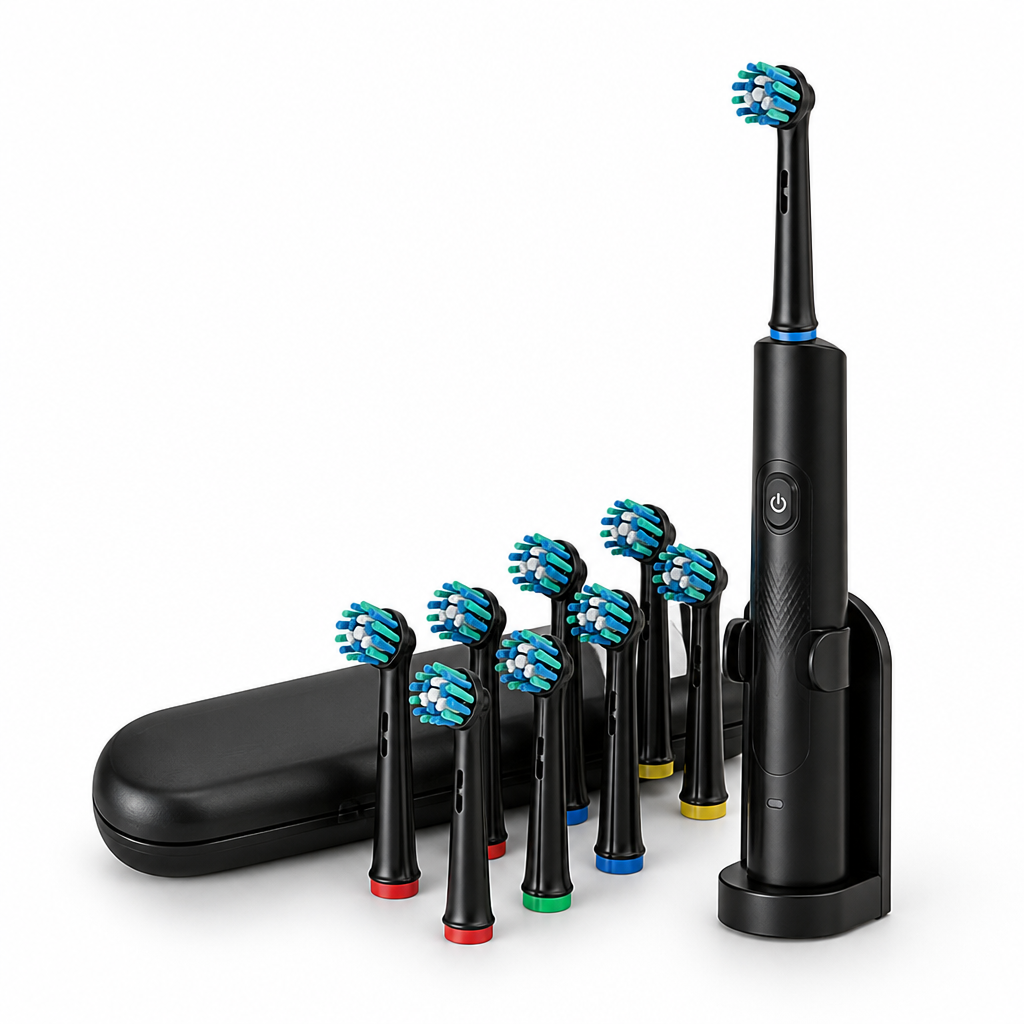 6D Rotating USB-Rechargeable Waterproof Electric Toothbrush
