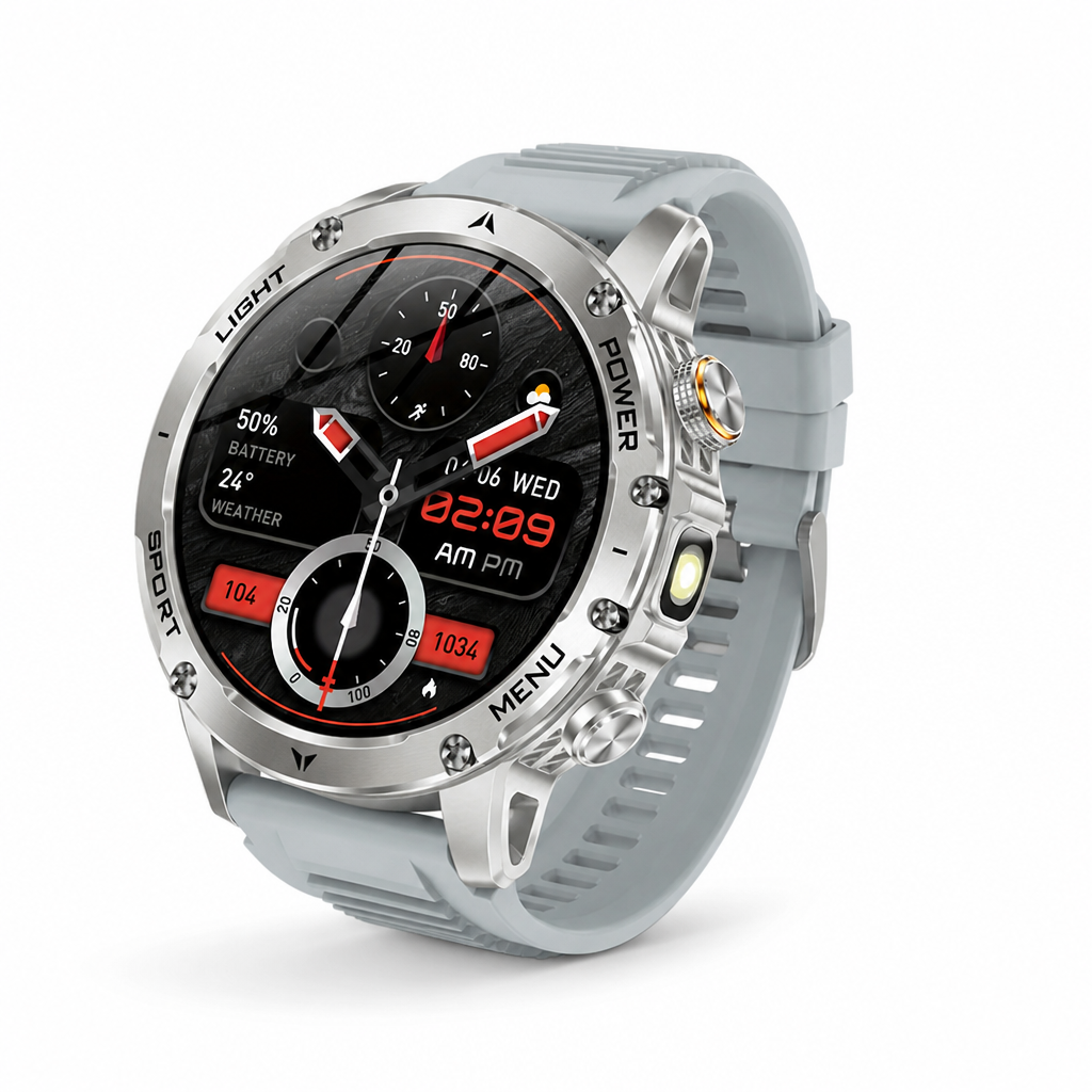 1000mAh Long-Lasting Wireless Calling Smartwatch