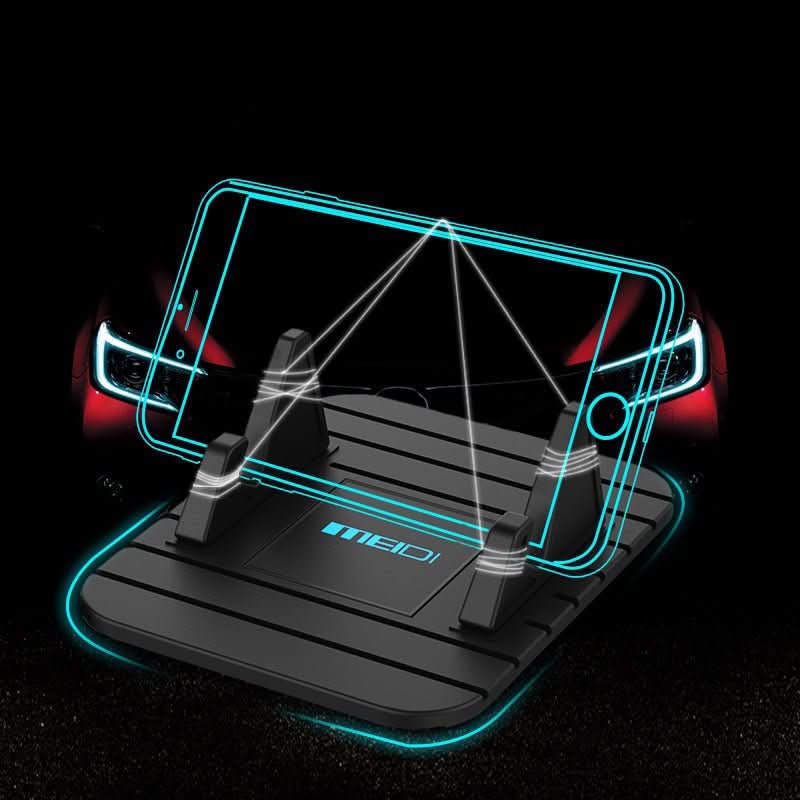 Car Cell Phone Holder | Dashboard Mount | Silicone Non-Slip Pad | GripMate