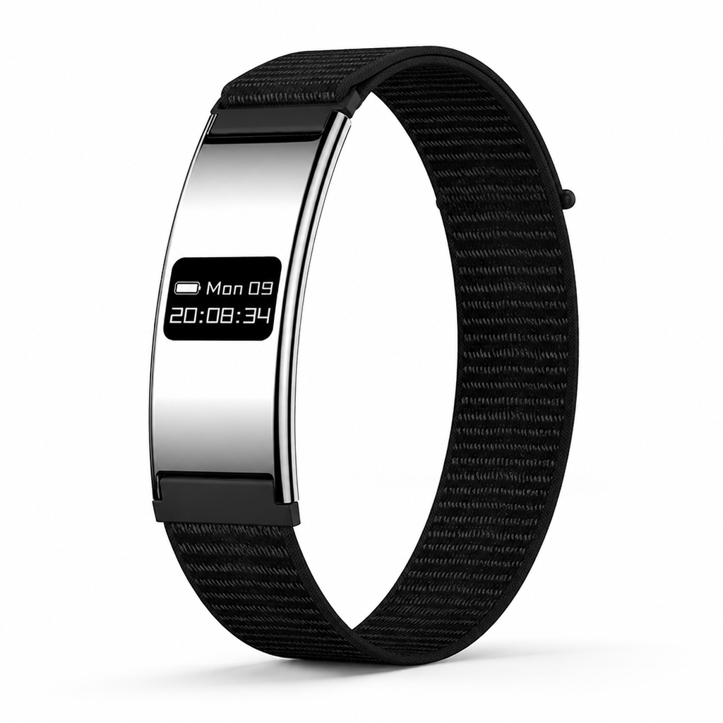 Zinc Alloy IPX8 Waterproof Fitness Bracelet