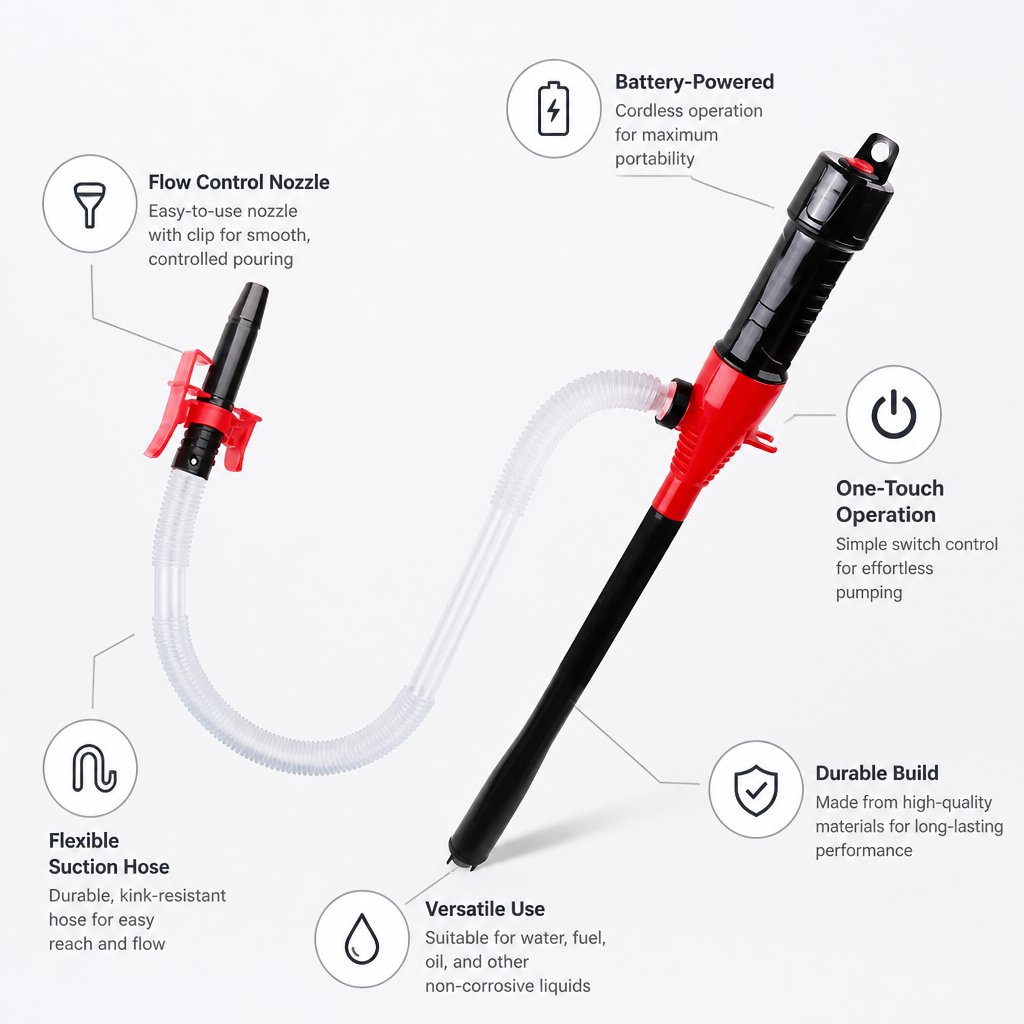 HydraFlow™ — Effortless, Mess-Free Liquid Transfers Wherever You Go