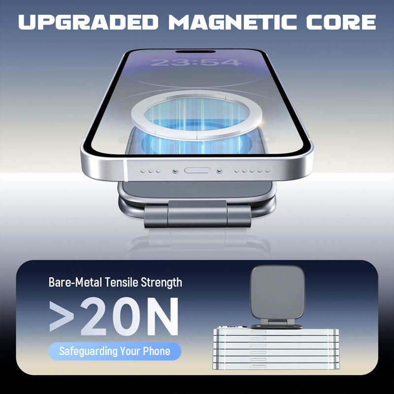 Reinforced Magnet Core Car Phone Mount with Magnetic Grip