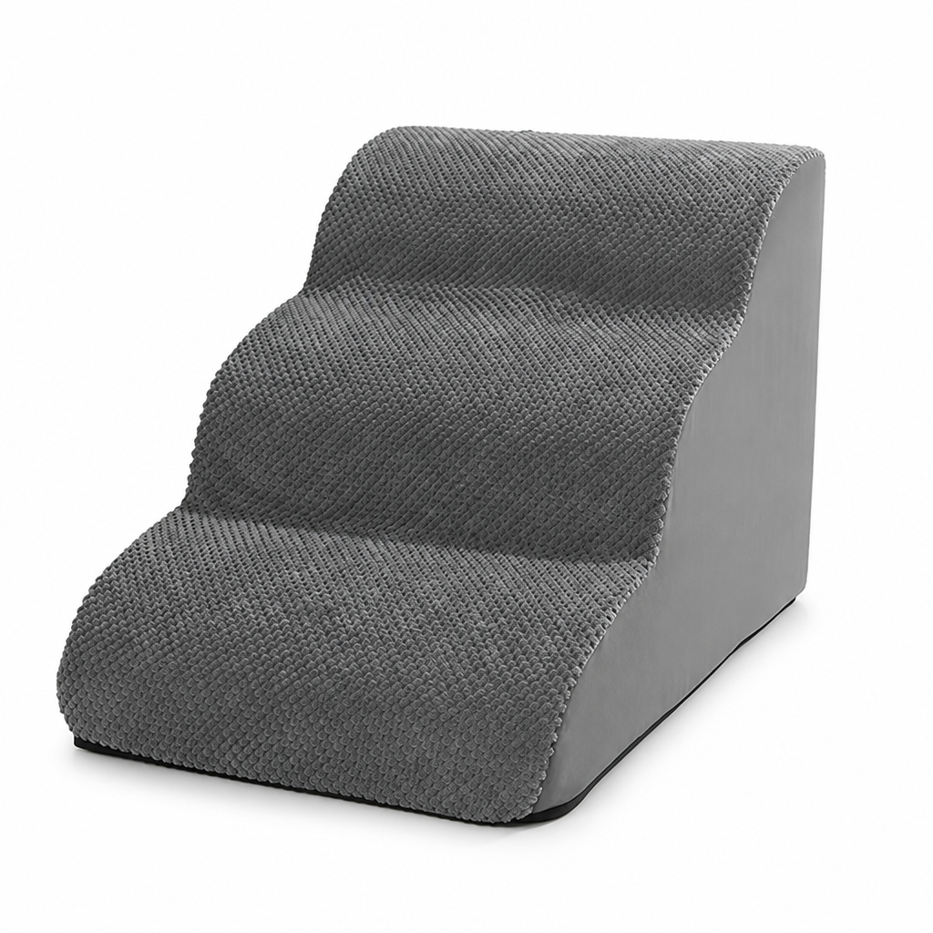 Orthopedic Non-Slip High-Density Foam Pet Stairs (Removable Washable Cover)