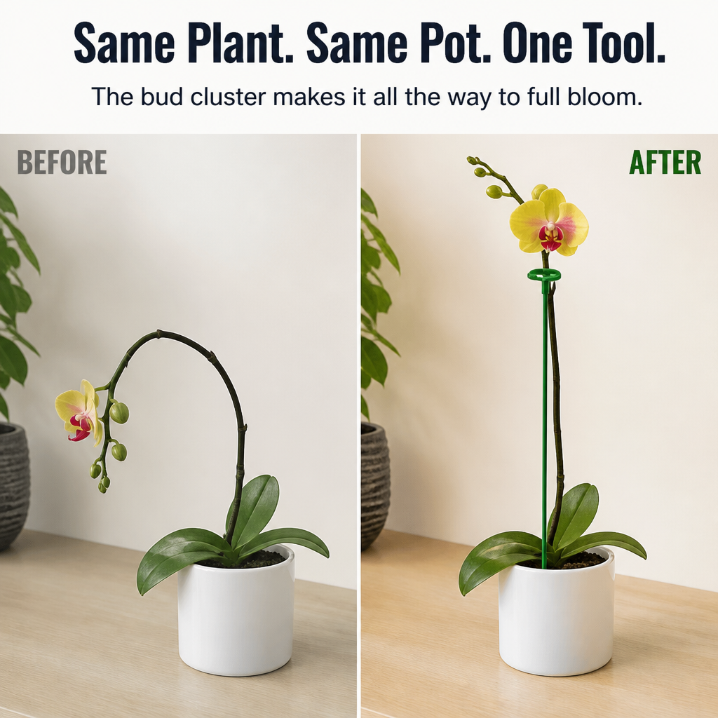 PrismBloom™ — Spot Your Orchid Spike Before It Breaks in Half