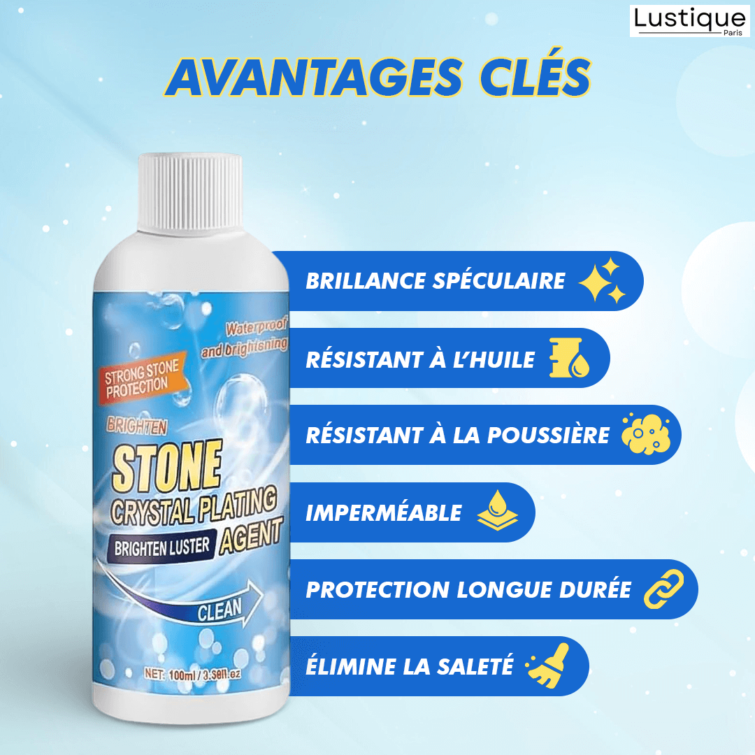 LustriStone™ — Effortless Stone Revival for Dazzling, Damage-Free Shine