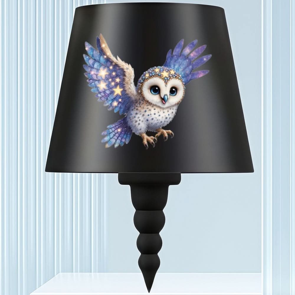 Multifunctional Owl Design LED Table Lamp - Bottle Style