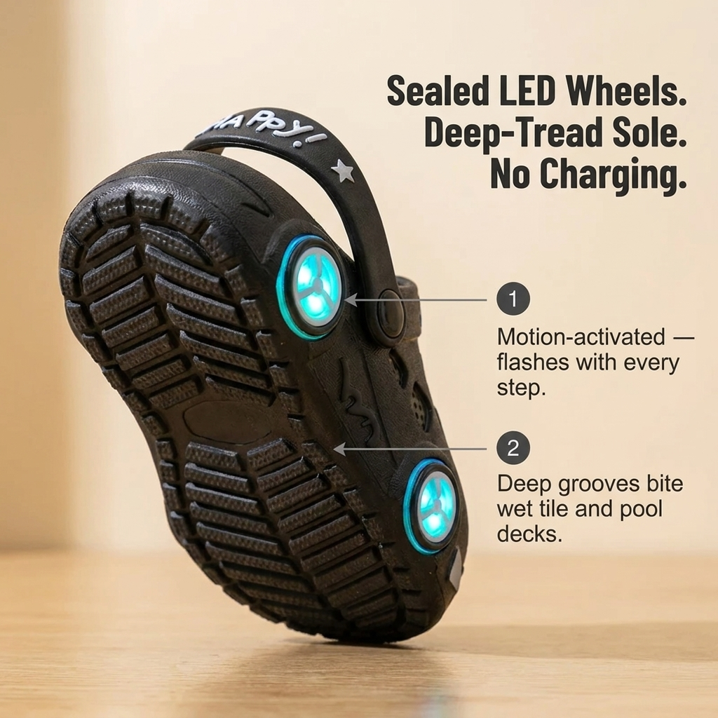 LumoSprints™ — Illuminate Every Step & Hold Firm on Slippery Floors Toddlers Often Slip On