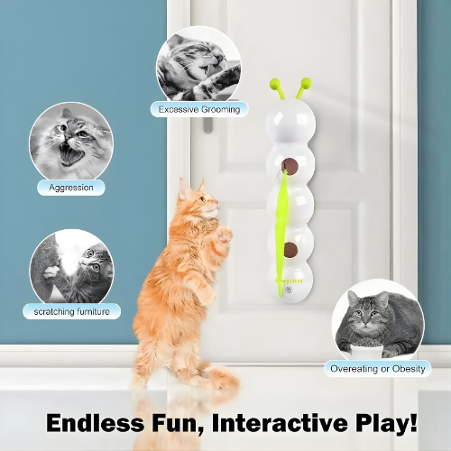 Automated Cat Toy for Wall Installation – Interactive Movement System