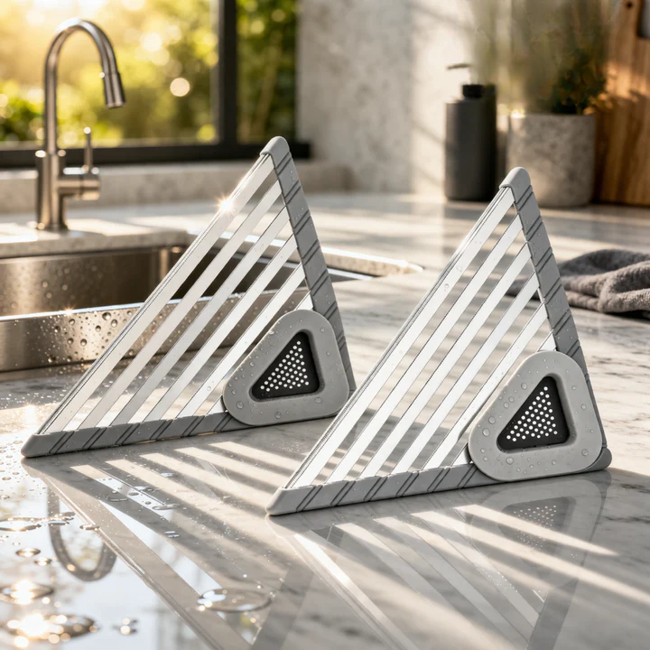 Kitchen Corner Organizer with Direct Sink Water Flow