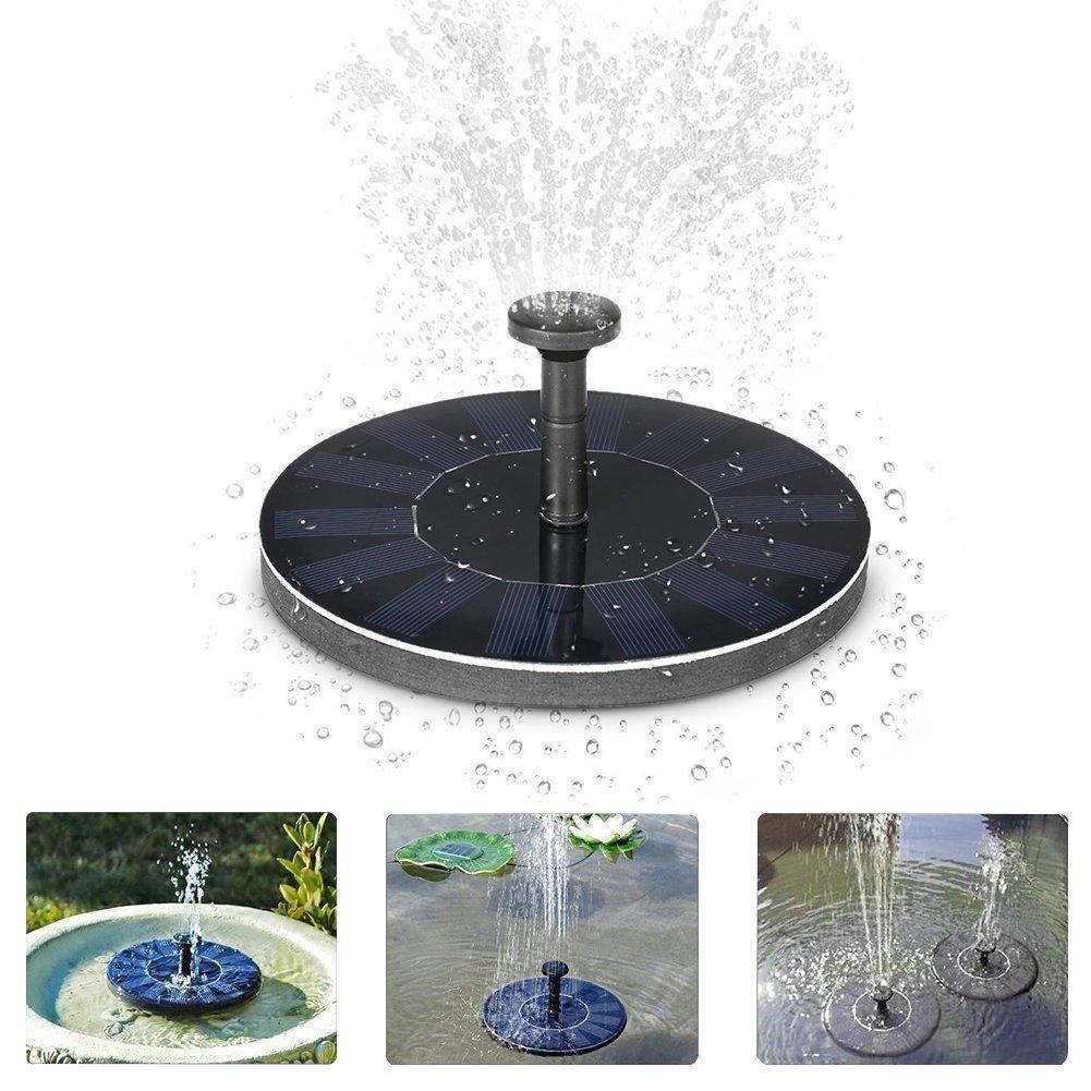 Water Fountain Pump Powered by Solar Energy for Garden Pond and Birdbath