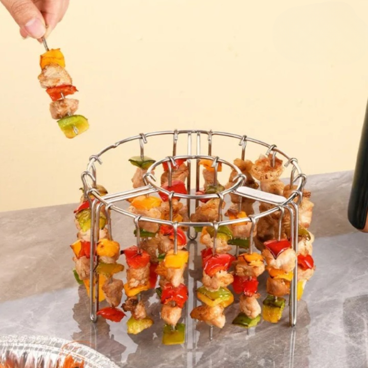 Hot Air Fryer Skewer Accessory – Simplified Indoor Grilling