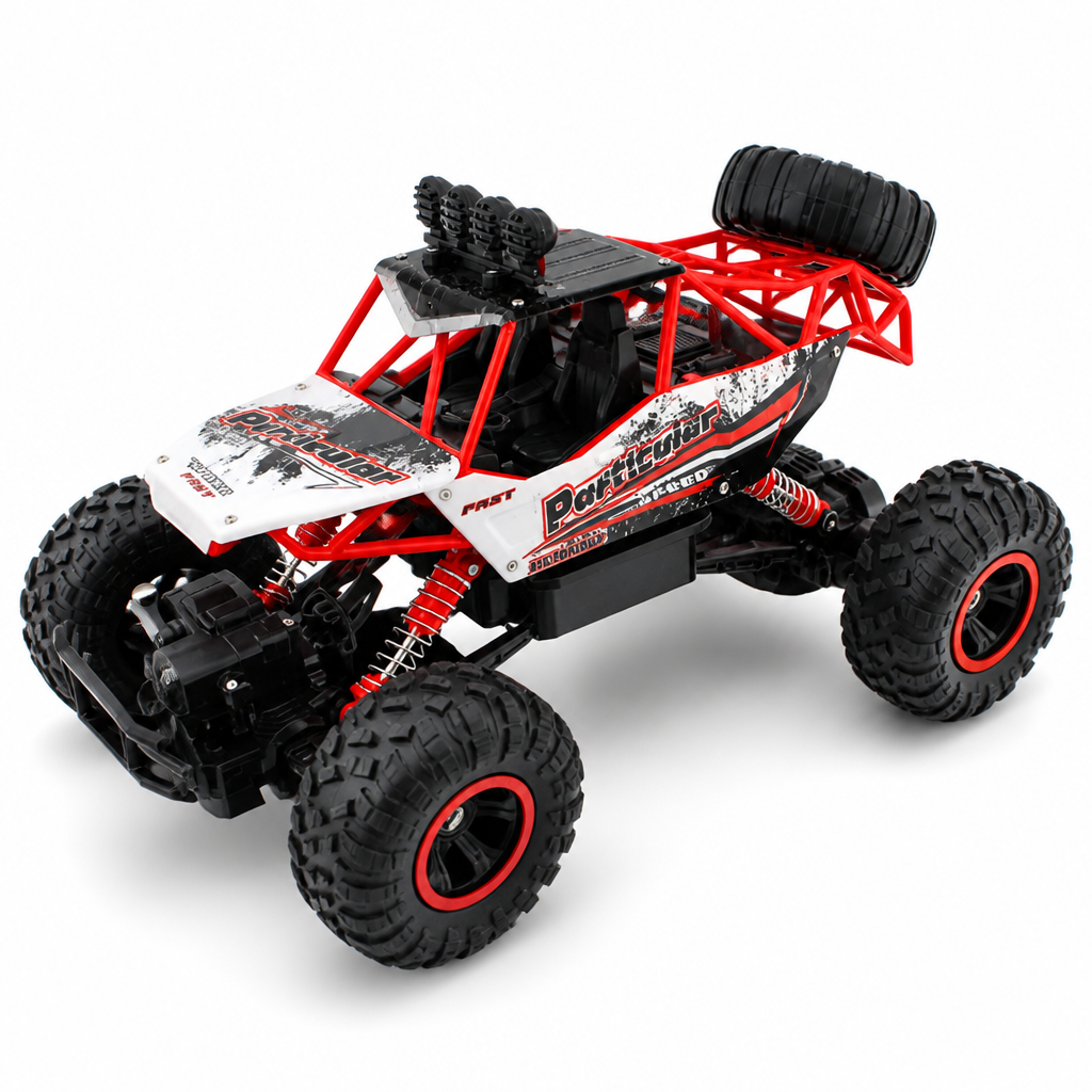 4x4 Shock-Absorbing RC Rock Crawler (164 ft Range)
