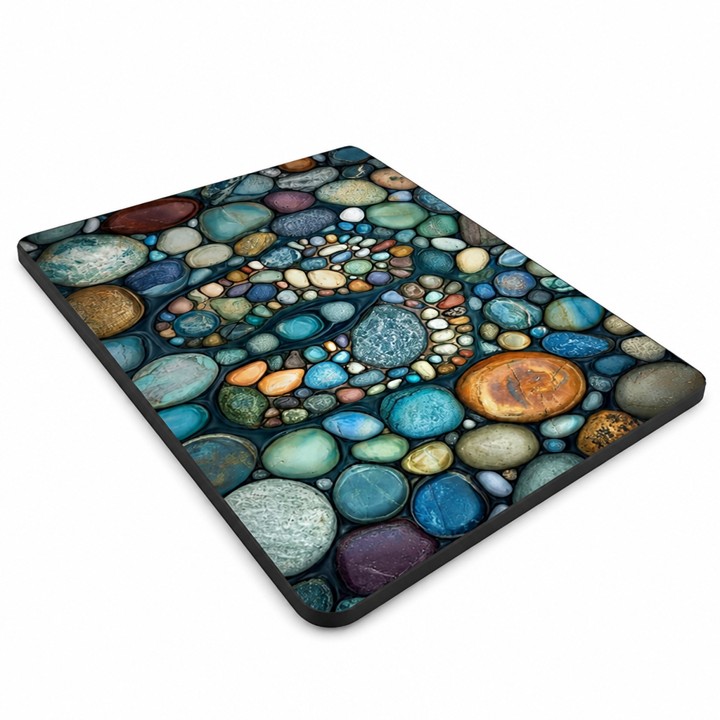 Quick-Dry Diatomaceous Earth Bath Mat (Non-Slip Rubber Base)