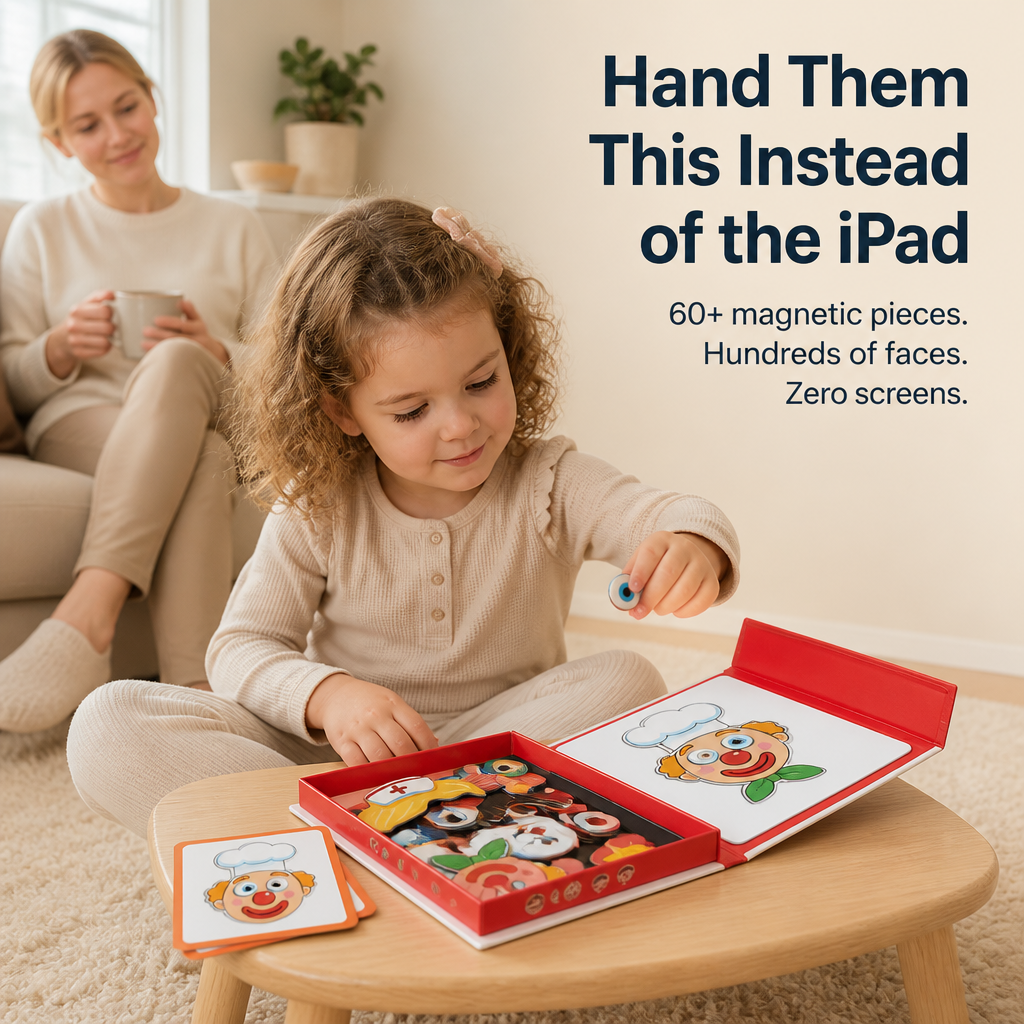 EmotiMate™ — Create Magnetic Expressions That Help Kids Learn Big Emotions Without Screens