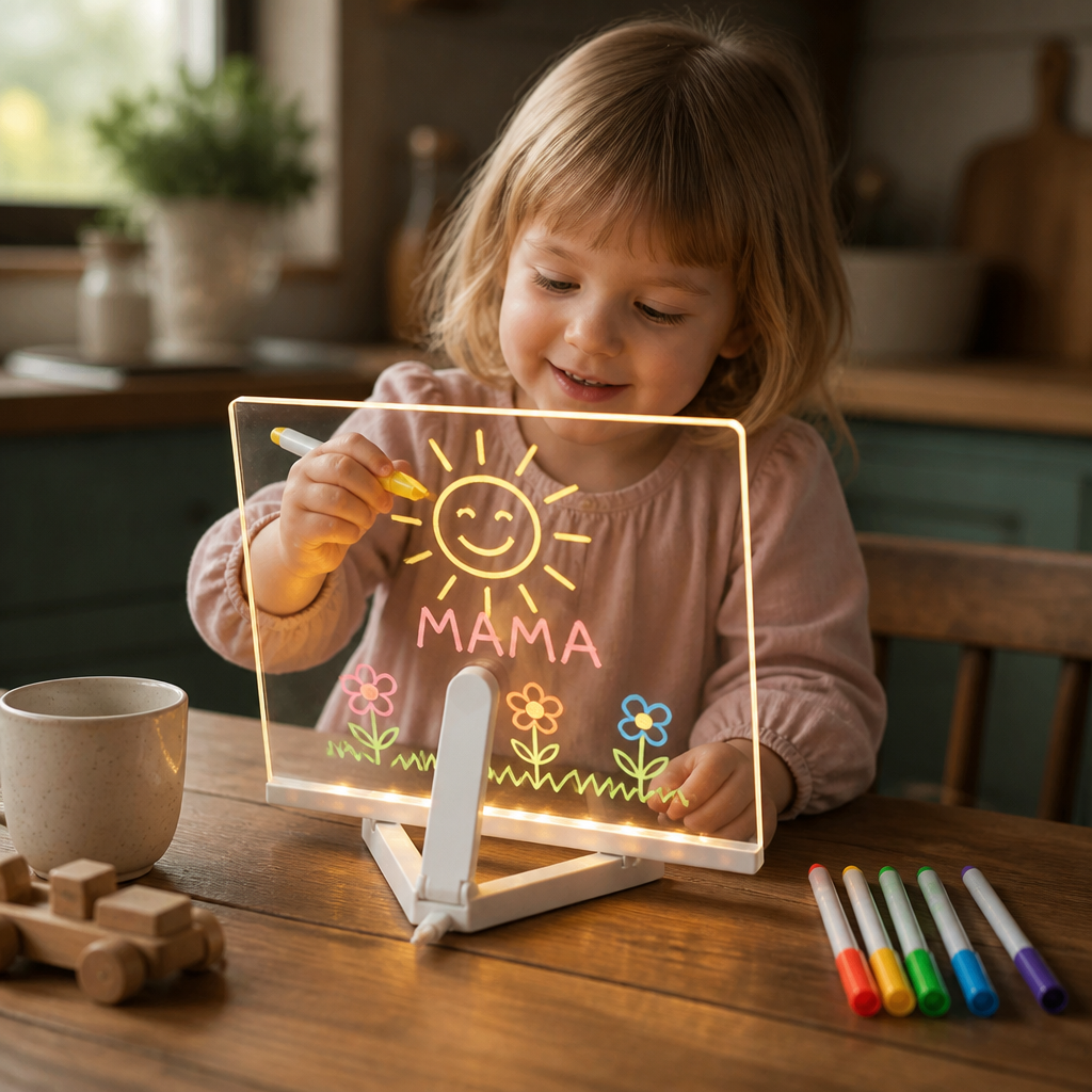 LumaCraft™ — Swap Screen Time For Radiant Doodles That Erase Instantly