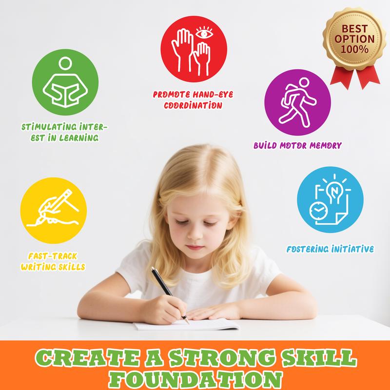4-in-1 WonderScript™ Kit — Ignite Your Child’s Confidence with Playful, Fearless Learning