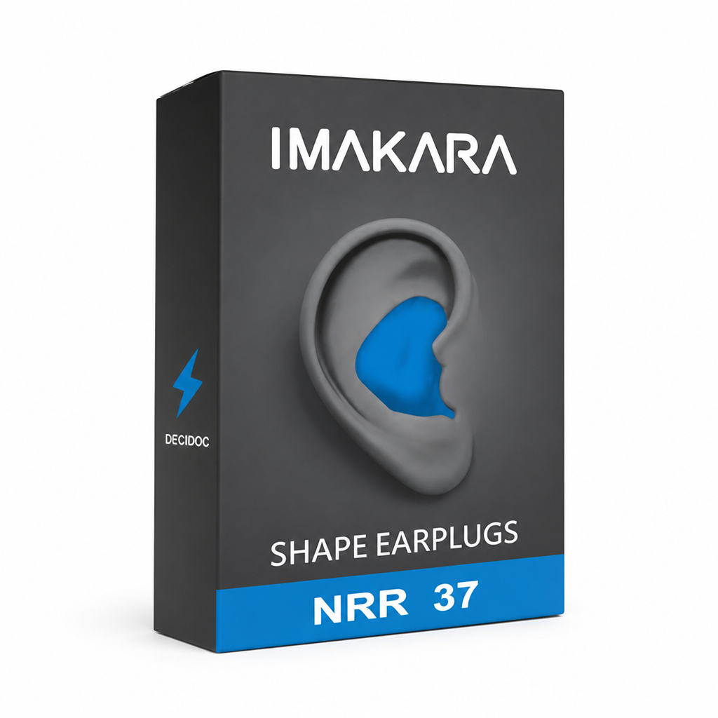 Noise-Cancelling Moldable & Waterproof Earplugs