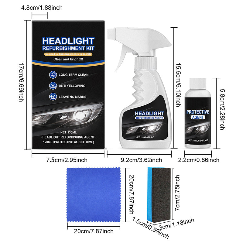 CrystalBeam™ — Instantly Restore Blazing Headlights for Safer, Sharper Night Drives