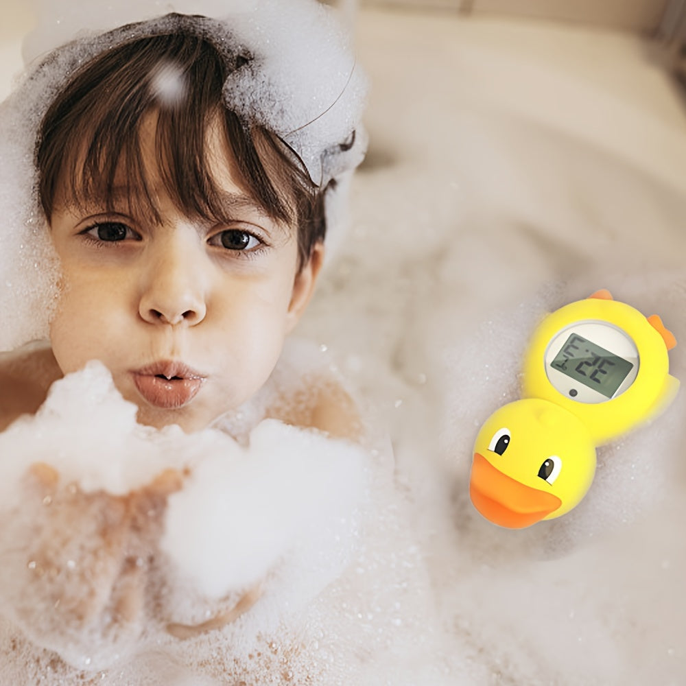 Waterproof Duck-Shaped Digital Bath Thermometer with LCD Screen