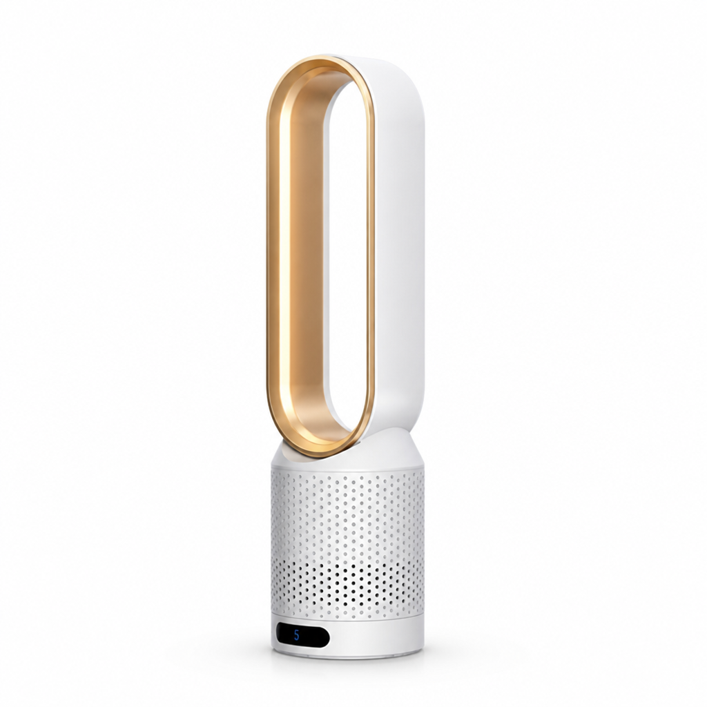 Bladeless Whisper-Quiet 3-in-1 Tower Fan