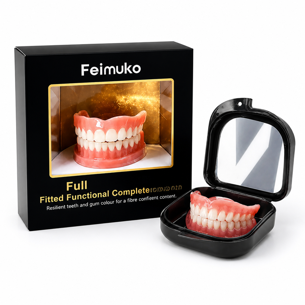 Comfortable Natural-Looking Teeth Veneers (Upper & Lower Set)