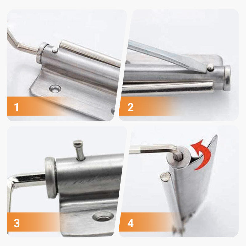 Door Damper in Stainless Steel – Soft-Close Mechanism to Prevent Slamming