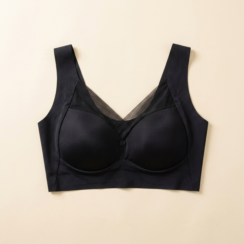 RamisaLift™ – Wireless Smooth Lift Bra Featuring Mesh V-Panel