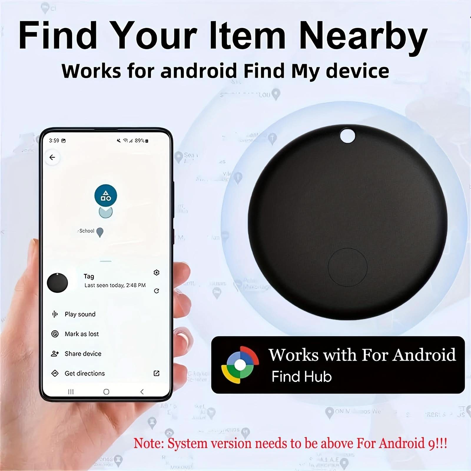 Hidden GPS Car Tracker with Smart Anti-Lost Tag