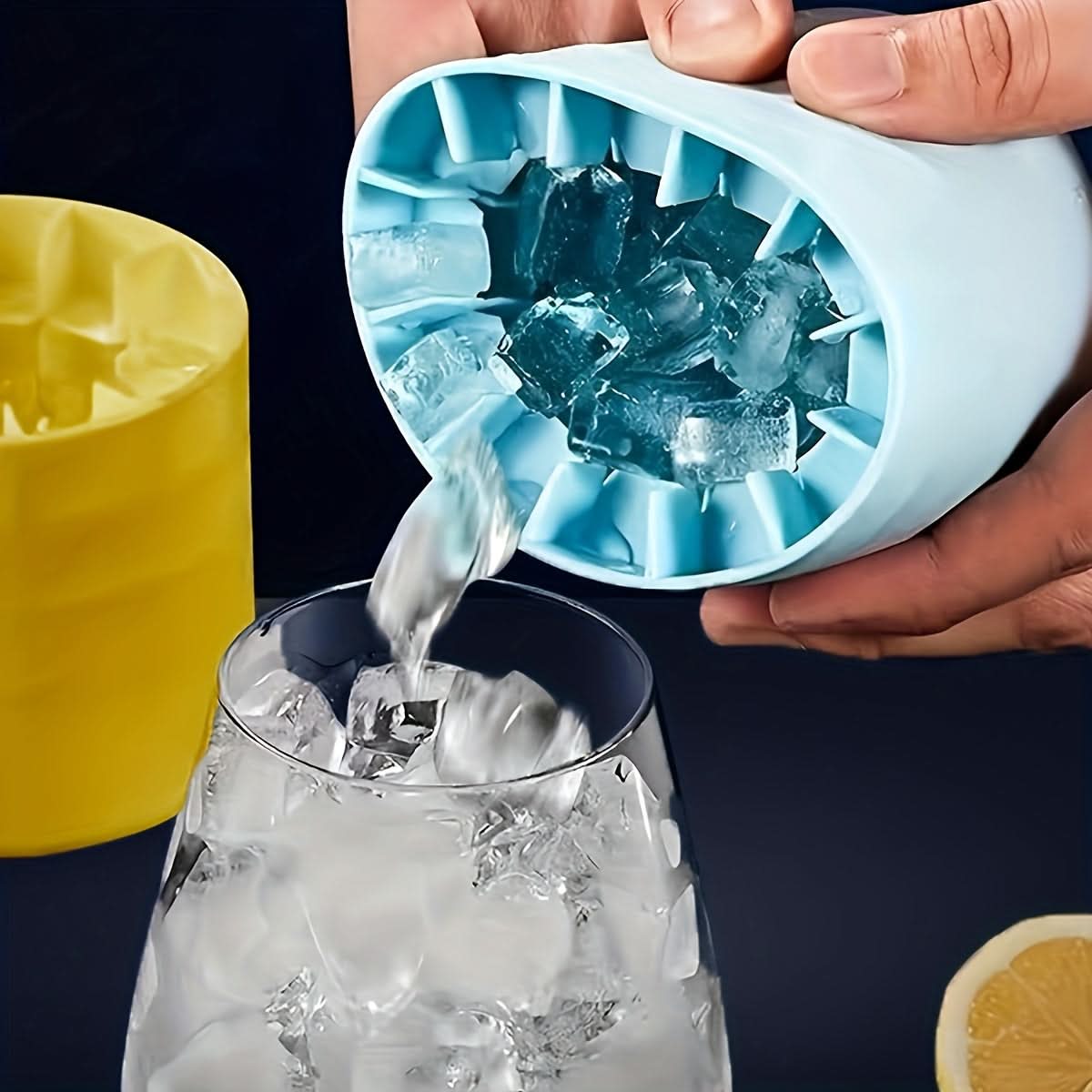 Silicone Mold for Ice Cube Maker – Ice Storage Bucket