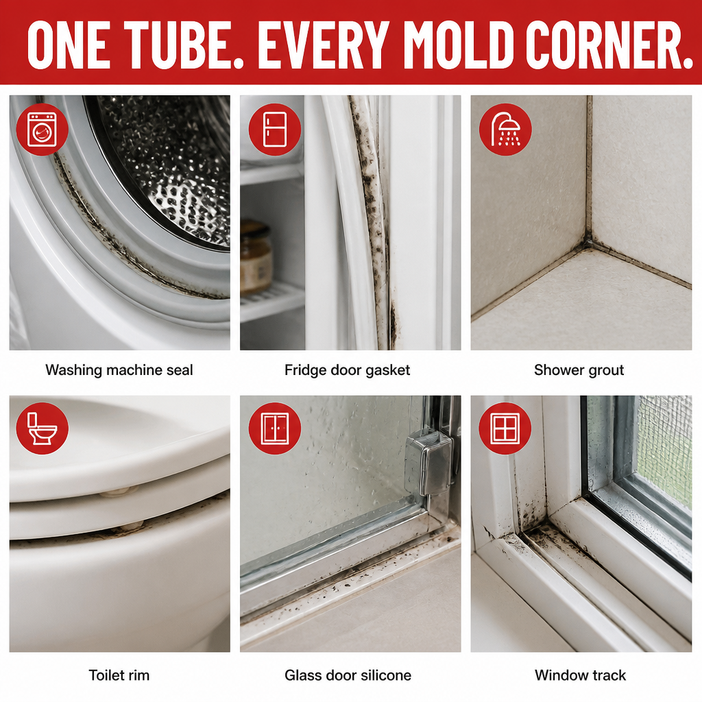 MorphoGuard™ — Remove Black Mold From Grout Without Bleach or Scrubbing