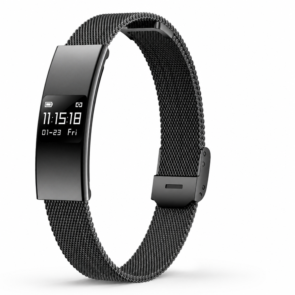 Ultra-Thin IPX8 Health-Tracking Smartwatch