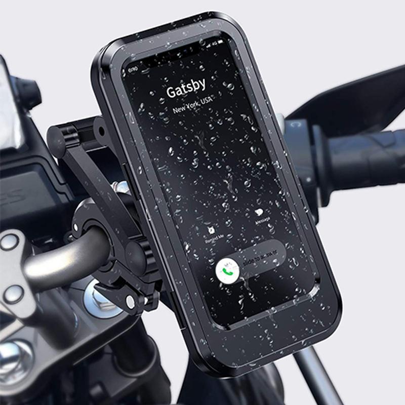 Wireless Charging Bicycle Phone Mount – Waterproof Design