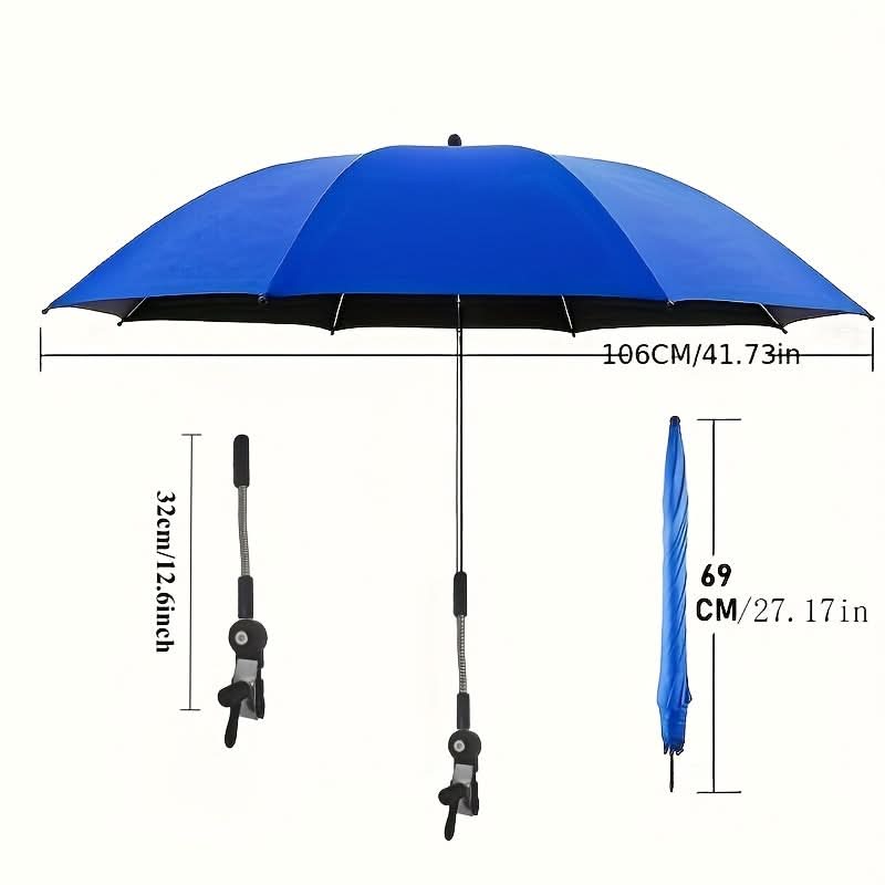 Adjustable Outdoor Umbrella for Sunshade Protection