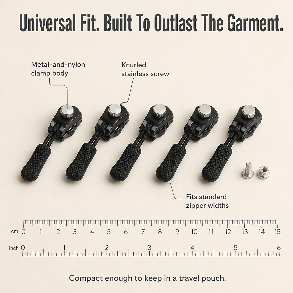 ZipRite™ — Revive Any Snapped Zipper Instantly in 10 Seconds