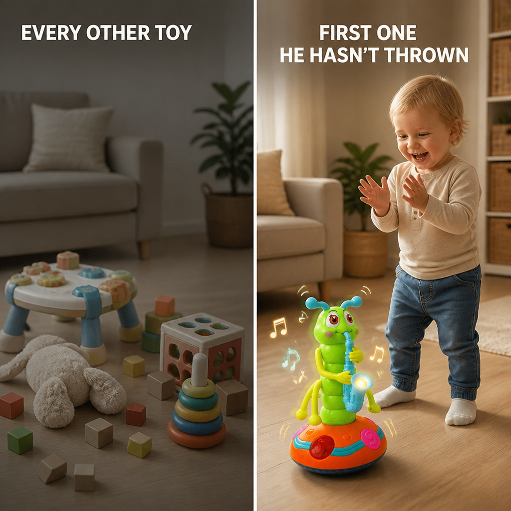 JoyJammy™ — Has Toddlers Moving, Laughing, and Developing Genuine Motor Skills Instantly